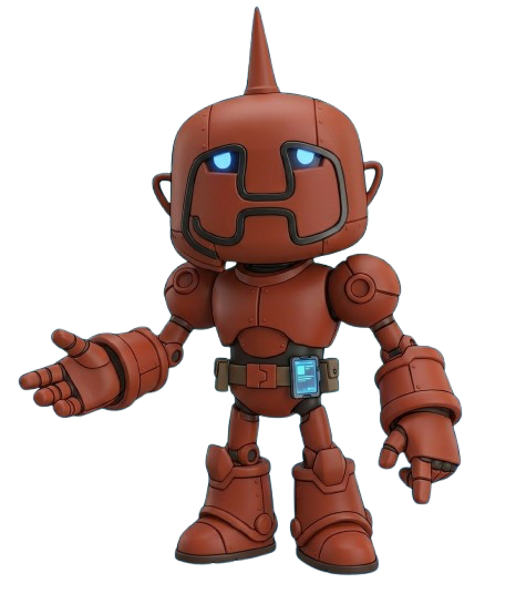 Hest Robot Mascot